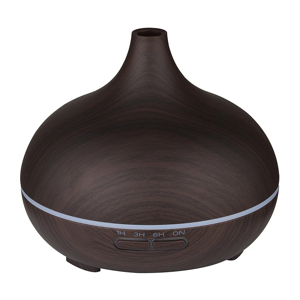 Aroma Humidifier, Black wood version, Close up