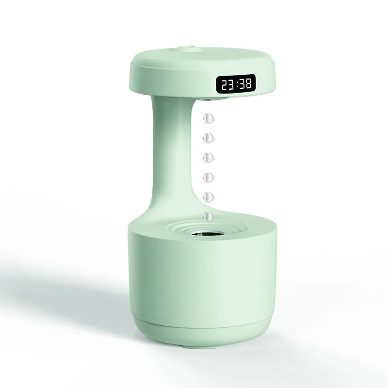 Anti-Gravity Humidifier, Green version, close up